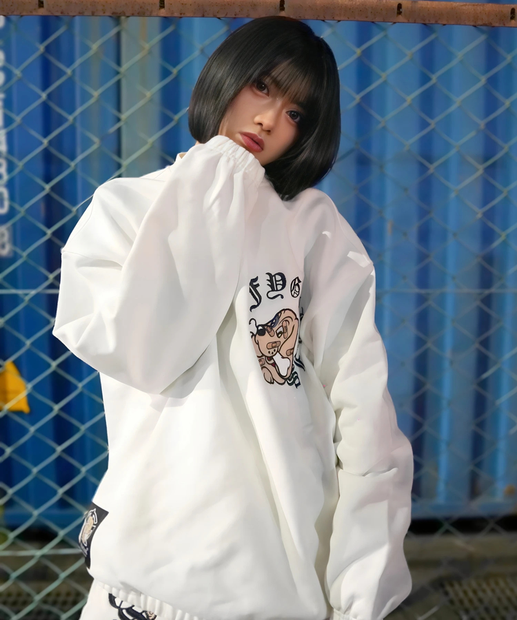 JACKROSE(ジャックローズ) |【GALFY×GALLIS ADDICTION】安心のサークルロゴクルースウェット(MENS)