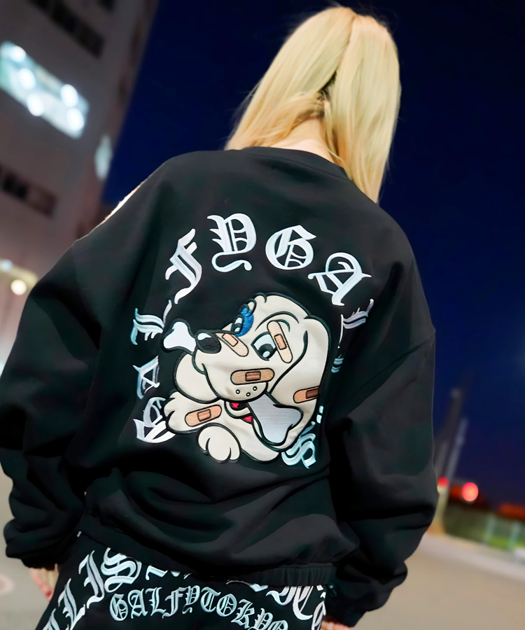 JACKROSE(ジャックローズ) |【GALFY×GALLIS ADDICTION】安心のサークルロゴクルースウェット(MENS)