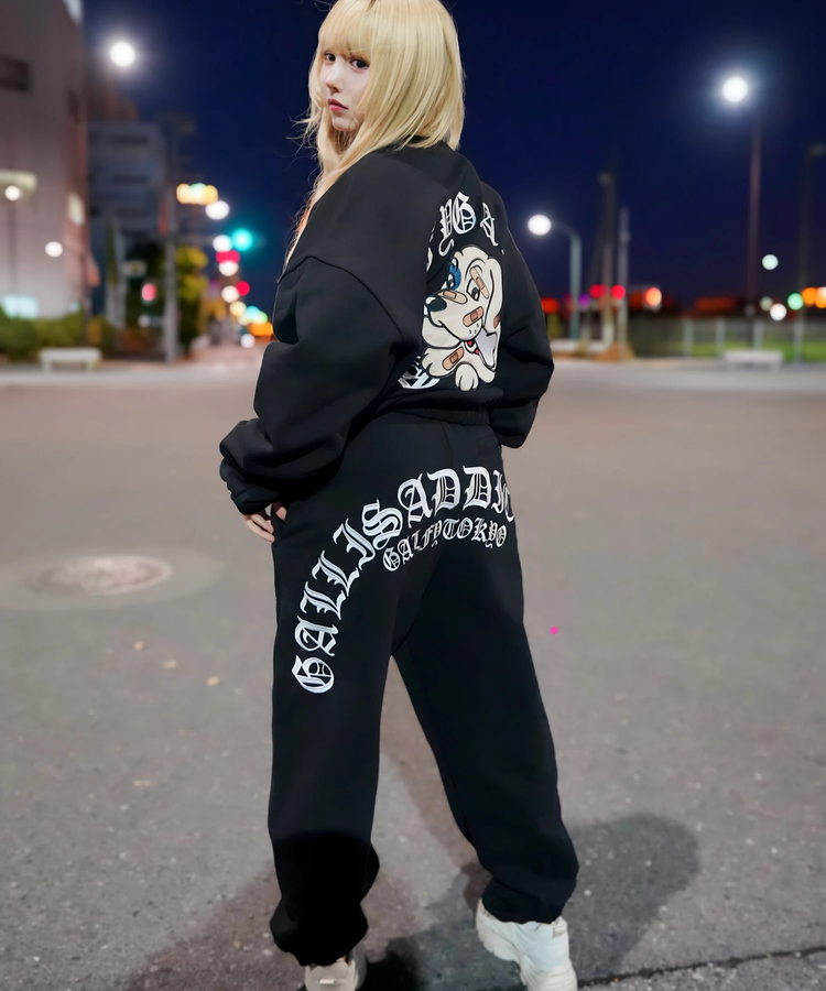 JACKROSE(ジャックローズ) |【GALFY×GALLIS ADDICTION】安心のサークルロゴクルースウェット(MENS)