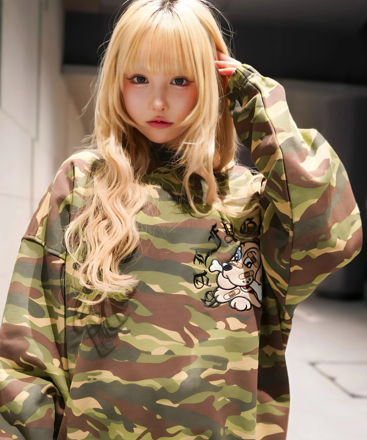 JACKROSE(ジャックローズ) |【GALFY×GALLIS ADDICTION】安心のサークルロゴクルースウェット(MENS)