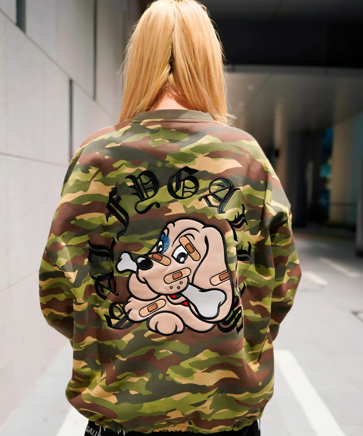 JACKROSE(ジャックローズ) |【GALFY×GALLIS ADDICTION】安心のサークルロゴクルースウェット(MENS)