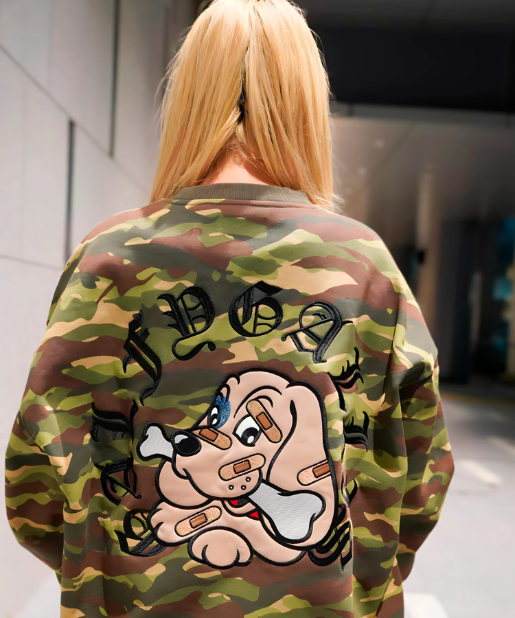 JACKROSE(ジャックローズ) |【GALFY×GALLIS ADDICTION】安心のサークルロゴクルースウェット(MENS)