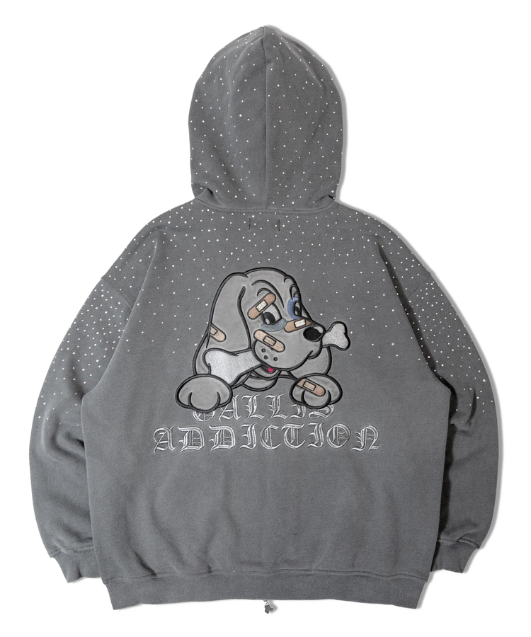 JACKROSE(ジャックローズ) |【GALFY×GALLIS ADDICTION】きらピカジップパーカー(MENS)