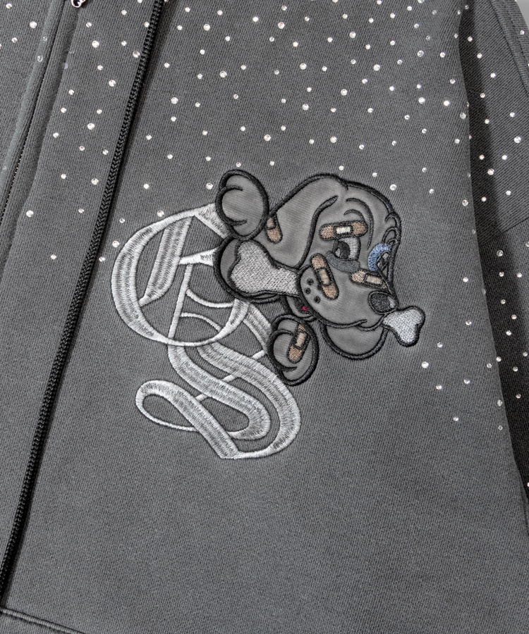 JACKROSE(ジャックローズ) |【GALFY×GALLIS ADDICTION】きらピカジップパーカー(MENS)