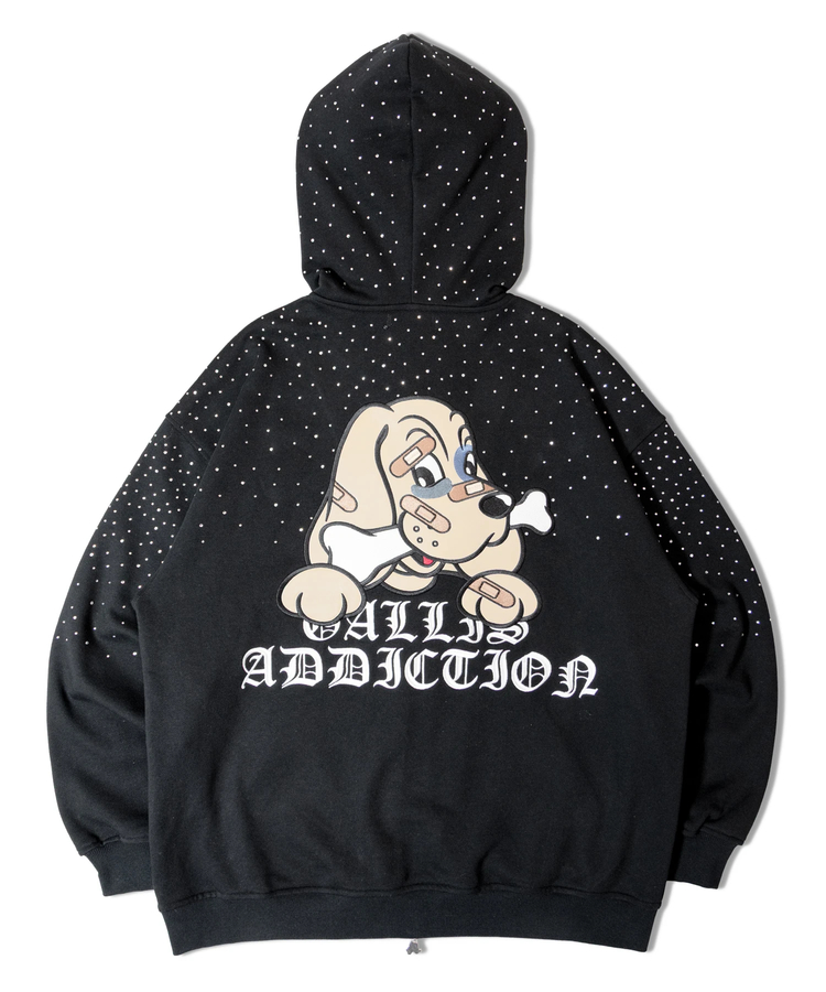 JACKROSE(ジャックローズ) |【GALFY×GALLIS ADDICTION】きらピカジップパーカー(MENS)