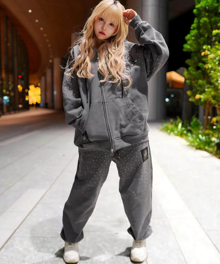 JACKROSE(ジャックローズ) |【GALFY×GALLIS ADDICTION】きらピカジップパーカー(MENS)