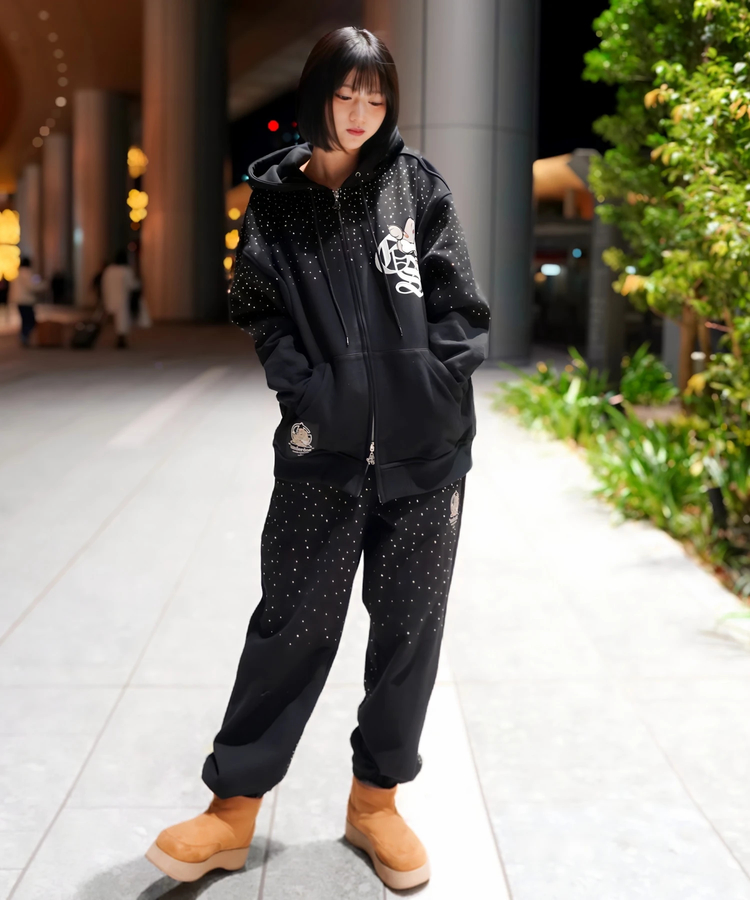 JACKROSE(ジャックローズ) |【GALFY×GALLIS ADDICTION】きらピカジップパーカー(MENS)