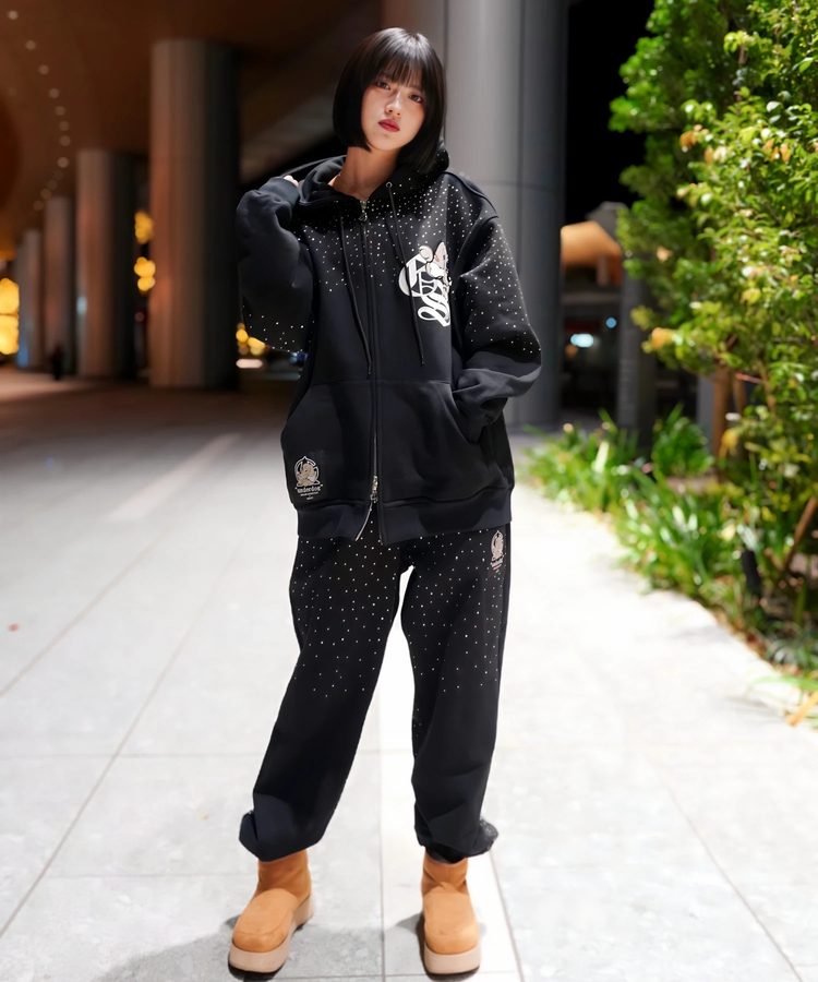 GALFY×GALLIS ADDICTION】きらピカジップパーカー(MENS)｜ファッション