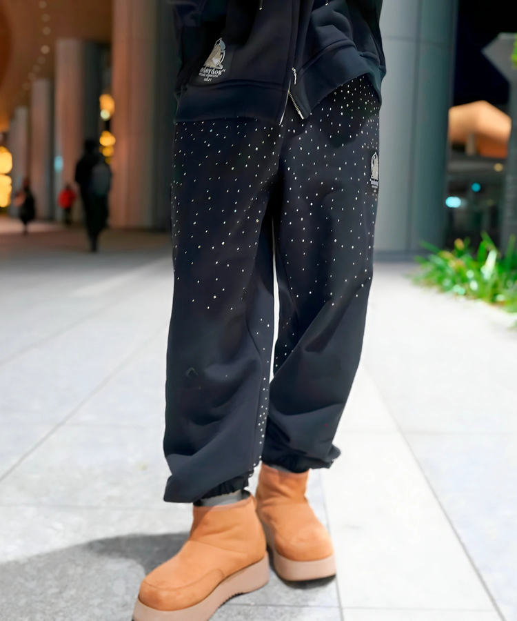 JACKROSE(ジャックローズ) |【GALFY×GALLIS ADDICTION】きらピカスウェットパンツ(MENS)