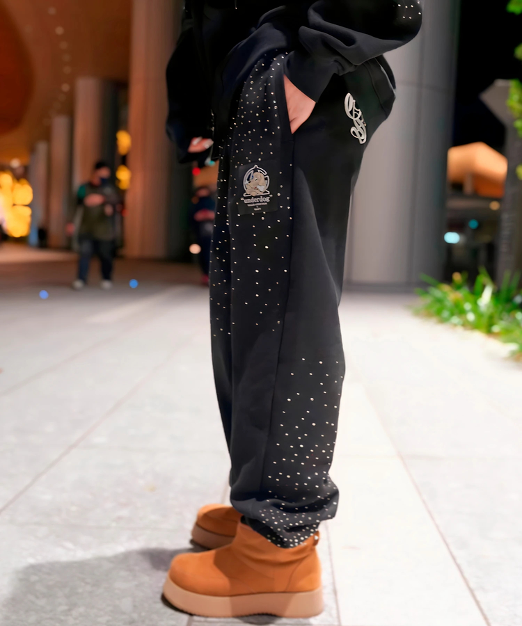 JACKROSE(ジャックローズ) |【GALFY×GALLIS ADDICTION】きらピカスウェットパンツ(MENS)