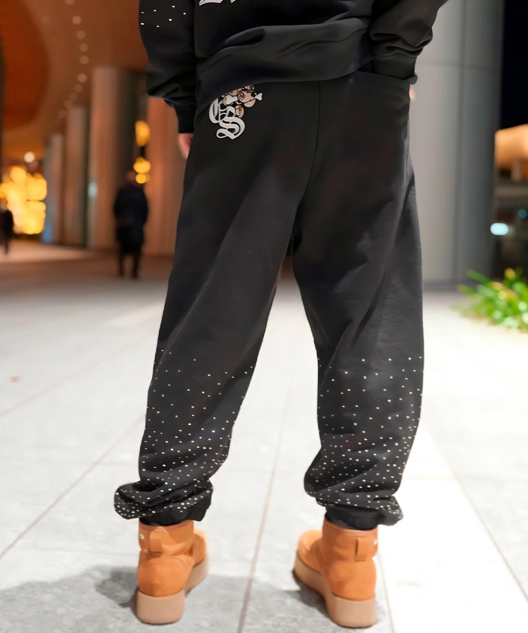 JACKROSE(ジャックローズ) |【GALFY×GALLIS ADDICTION】きらピカスウェットパンツ(MENS)