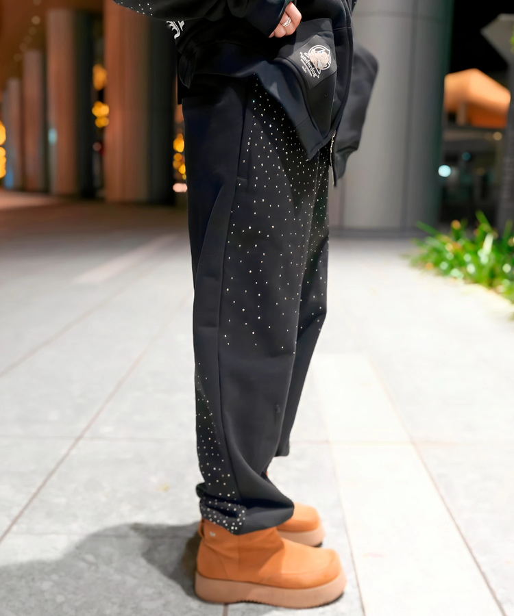 JACKROSE(ジャックローズ) |【GALFY×GALLIS ADDICTION】きらピカスウェットパンツ(MENS)