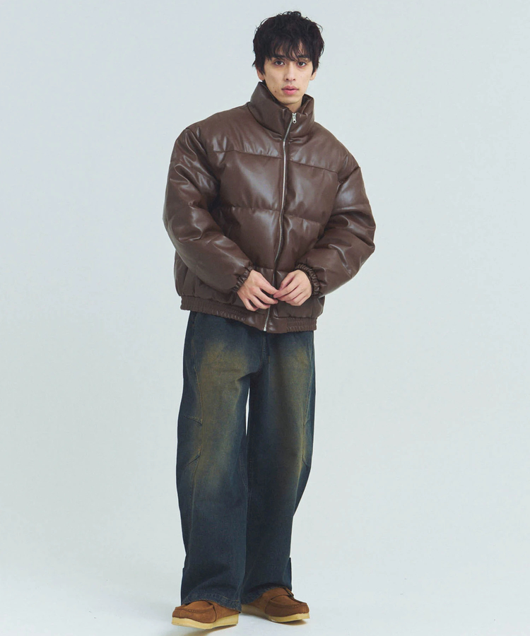JACKROSE(ジャックローズ) |JE-ビンテージPU パフジャケット(MENS)