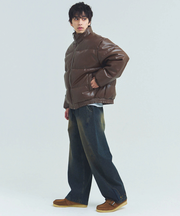 JACKROSE(ジャックローズ) |JE-ビンテージPU パフジャケット(MENS)