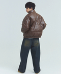 JACKROSE(ジャックローズ) |JE-ビンテージPU パフジャケット(MENS)