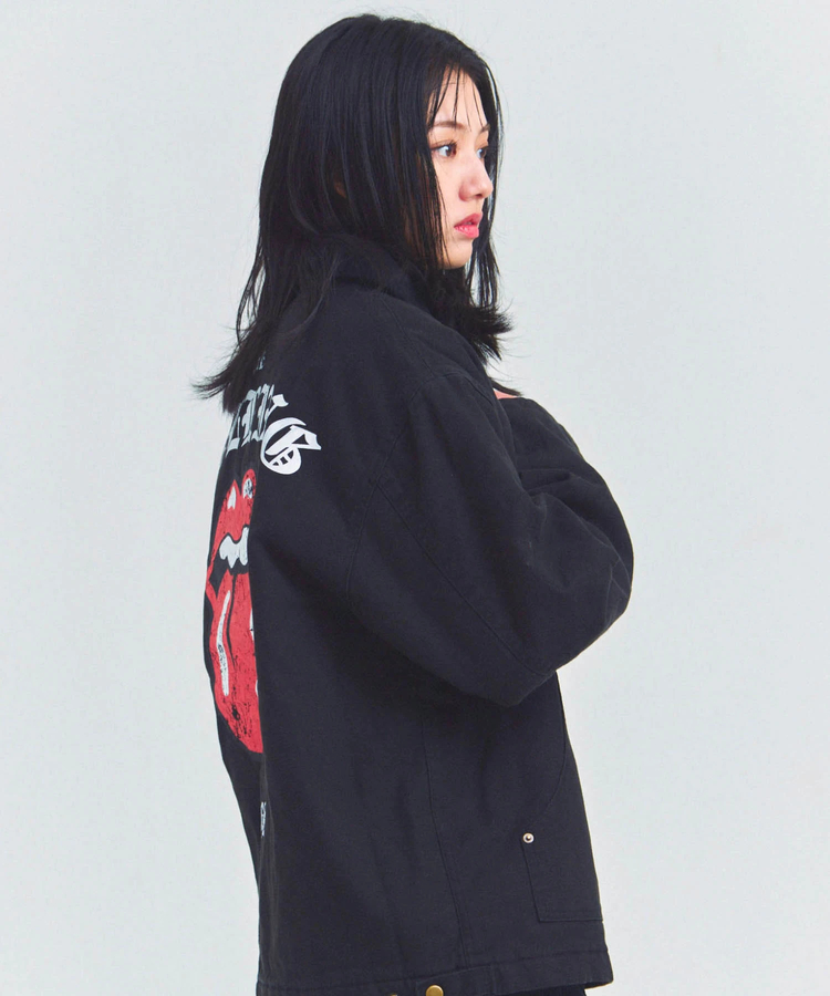 JACKROSE(ジャックローズ) |【The Rolling Stones×JACKROSE】 Lips&Tongue デトロイト型 ジャケット(MENS)