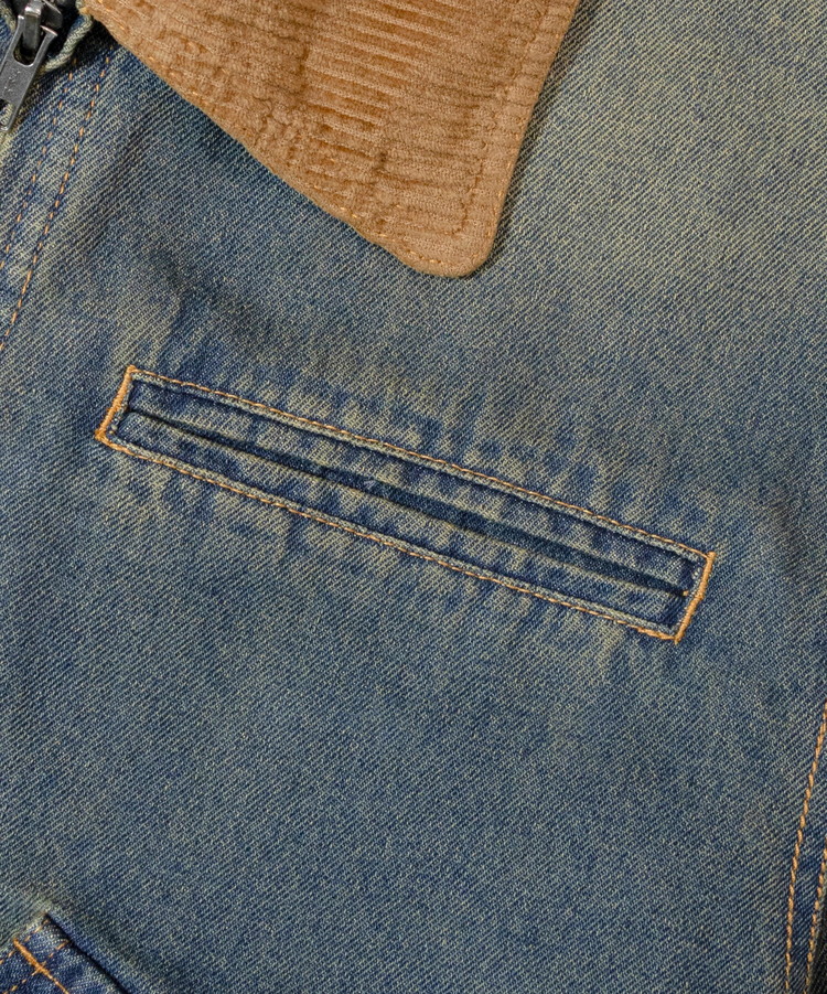 JACKROSE(ジャックローズ) |JE-エリ切替・デニムフライトJKT(MENS)