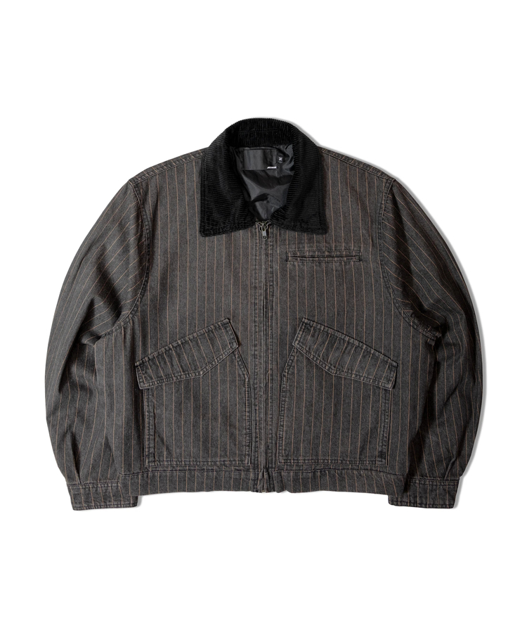 JACKROSE(ジャックローズ) |JE-エリ切替・デニムフライトJKT(MENS)