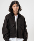 JACKROSE(ジャックローズ) |JE-エリ切替・デニムフライトJKT(MENS)
