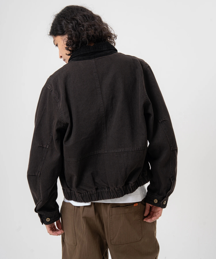 JACKROSE(ジャックローズ) |JE-エリ切替・デニムフライトJKT(MENS)