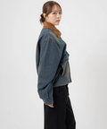 JACKROSE(ジャックローズ) |JE-エリ切替・デニムフライトJKT(MENS)