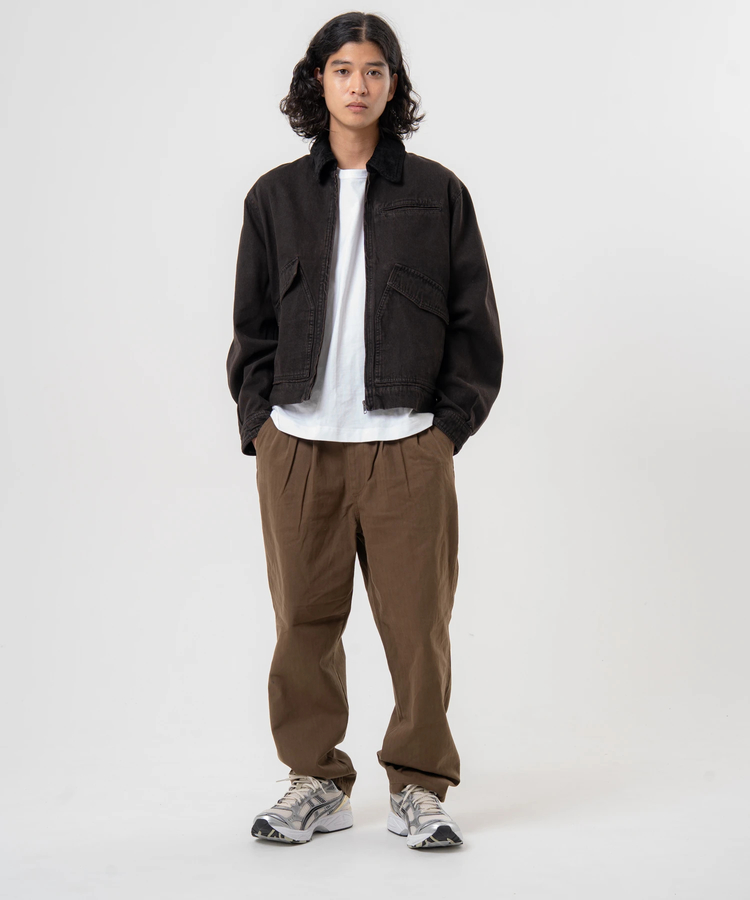 JACKROSE(ジャックローズ) |JE-エリ切替・デニムフライトJKT(MENS)