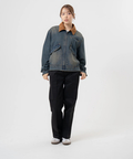 JACKROSE(ジャックローズ) |JE-エリ切替・デニムフライトJKT(MENS)