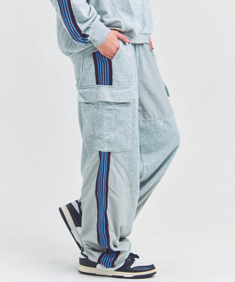 JACKROSE(ジャックローズ) |GA 切替LINE CARGO PANTS(MENS)