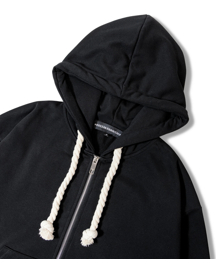 JACKROSE(ジャックローズ) |GA LEOPARD-LOGO ZIP HOODIE(MENS)