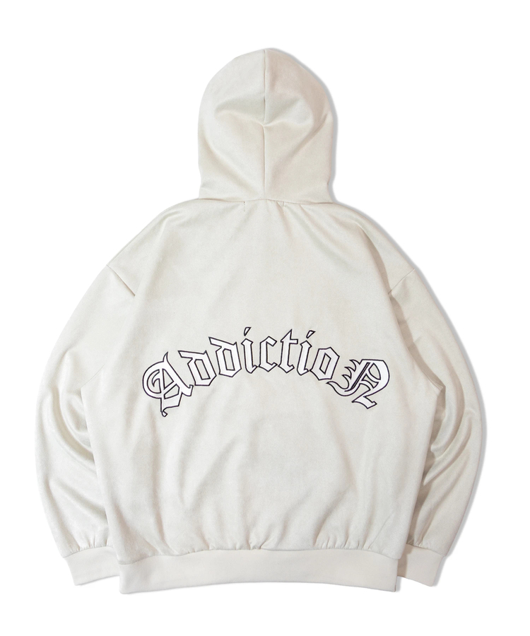 JACKROSE(ジャックローズ) |GA SUEDE 刺繍 HOODIE(MENS)