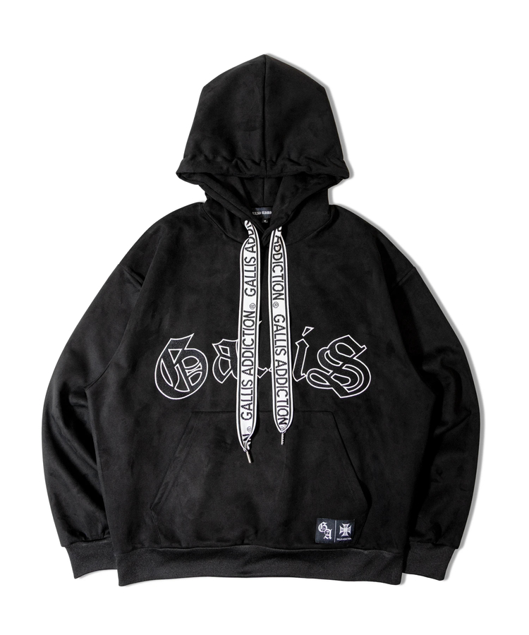 JACKROSE(ジャックローズ) |GA SUEDE 刺繍 HOODIE(MENS)