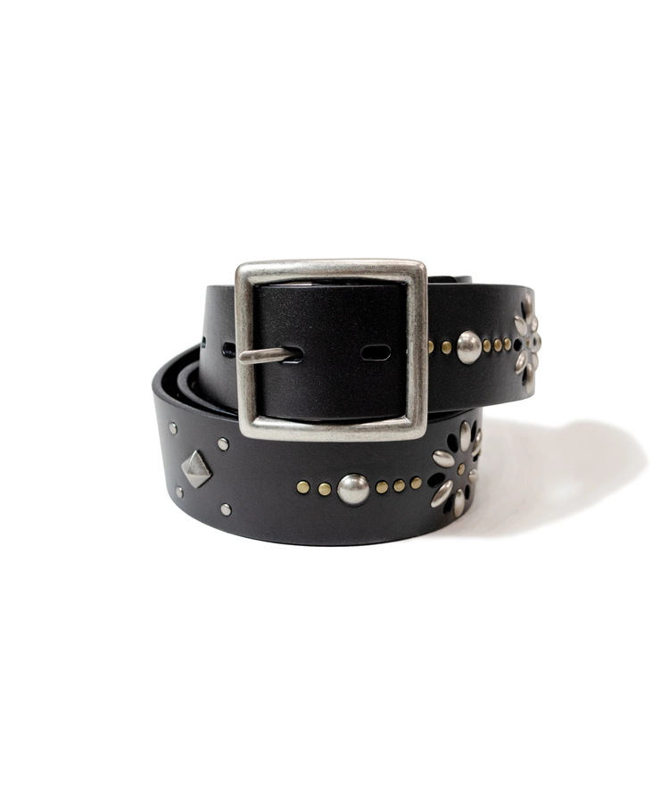 JACKROSE(ジャックローズ) |TACHIYA/タチヤ 40mm フラワースタッズギャリソンベルト