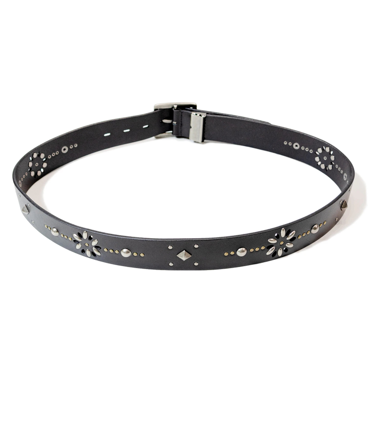 JACKROSE(ジャックローズ) |TACHIYA/タチヤ 40mm フラワースタッズギャリソンベルト