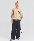 JACKROSE(ジャックローズ) |GA SHINY OLD ENGLISH LOGO KNIT(MENS)