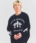JACKROSE(ジャックローズ) |GA CROSS-APPLIQUE KNIT(MENS)