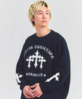 JACKROSE(ジャックローズ) |GA CROSS-APPLIQUE KNIT(MENS)