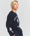 JACKROSE(ジャックローズ) |GA CROSS-APPLIQUE KNIT(MENS)