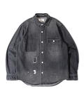 JACKROSE(ジャックローズ) |ALCARZA/アルカーザ ダメージデニムシャツ LS(MENS)