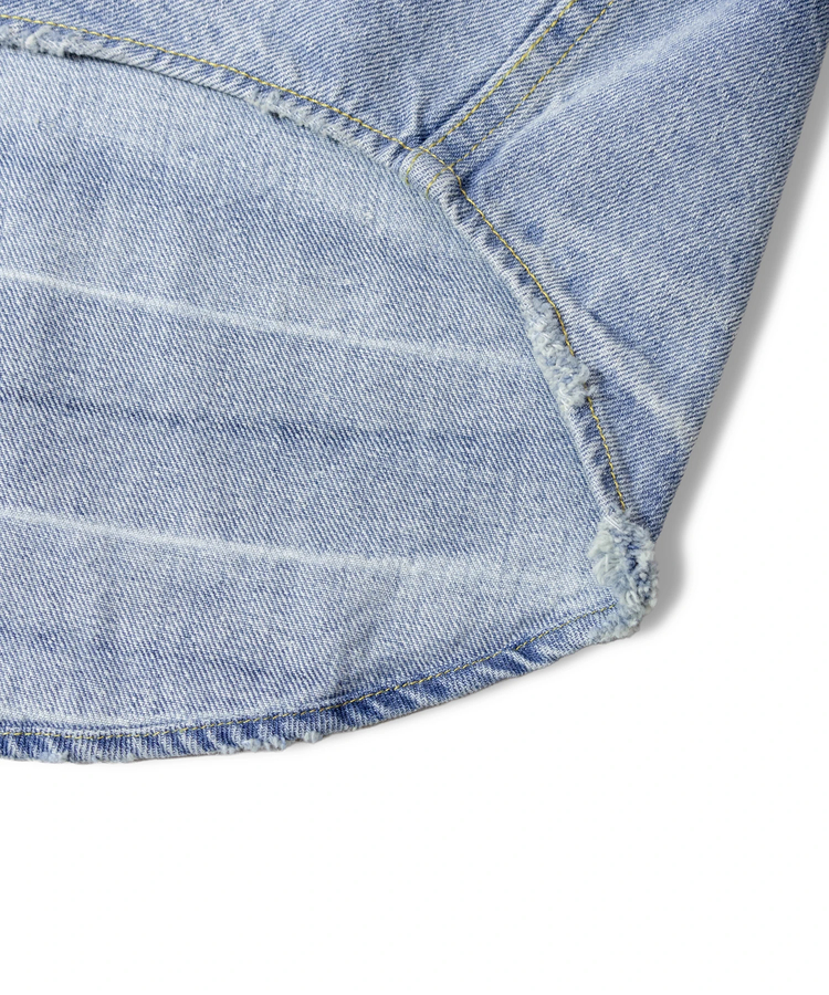 JACKROSE(ジャックローズ) |ALCARZA/アルカーザ ダメージデニムシャツ LS(MENS)