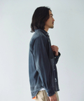 JACKROSE(ジャックローズ) |ALCARZA/アルカーザ ダメージデニムシャツ LS(MENS)