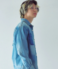 JACKROSE(ジャックローズ) |ALCARZA/アルカーザ ダメージデニムシャツ LS(MENS)