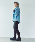 JACKROSE(ジャックローズ) |ALCARZA/アルカーザ ダメージデニムシャツ LS(MENS)
