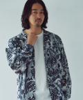 JACKROSE(ジャックローズ) |CIAO/チャオ 総柄長袖レースシャツ(MENS)
