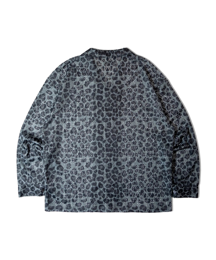 JACKROSE(ジャックローズ) |CIAO/チャオ 総柄長袖レースシャツ(MENS)