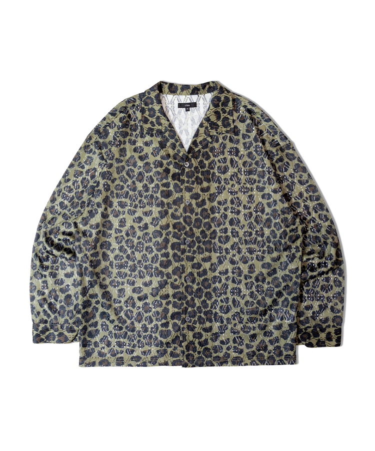 JACKROSE(ジャックローズ) |CIAO/チャオ 総柄長袖レースシャツ(MENS)