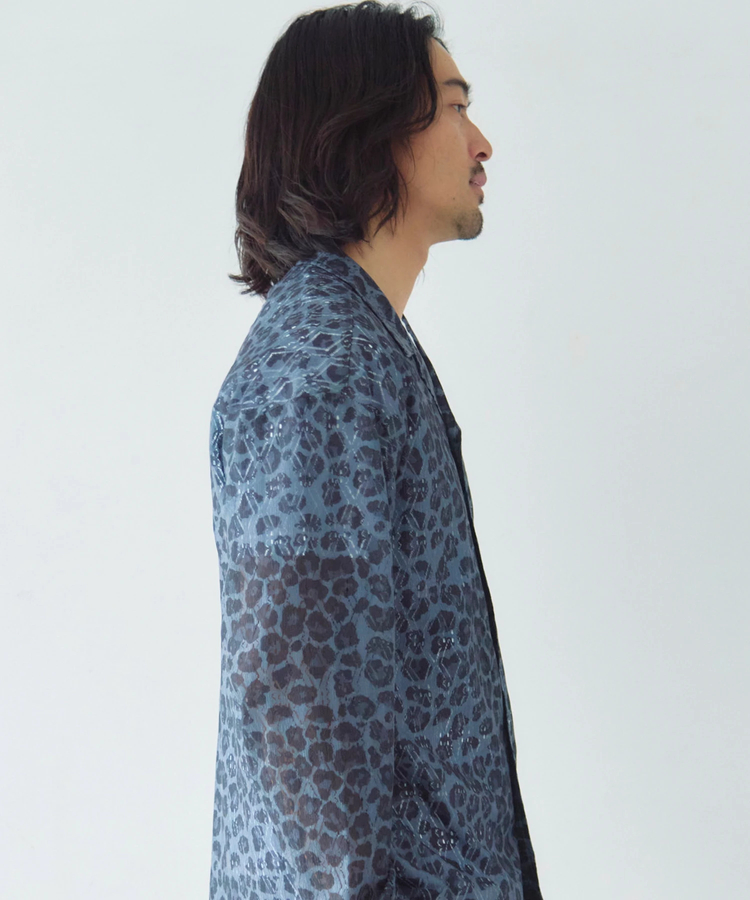 JACKROSE(ジャックローズ) |CIAO/チャオ 総柄長袖レースシャツ(MENS)