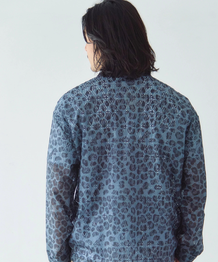 JACKROSE(ジャックローズ) |CIAO/チャオ 総柄長袖レースシャツ(MENS)