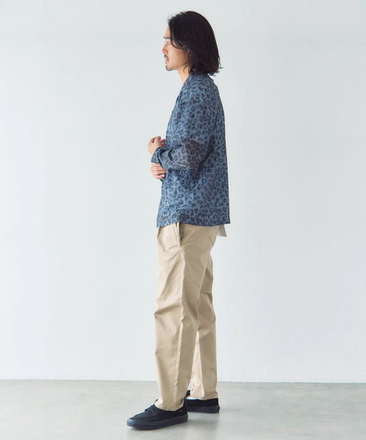 JACKROSE(ジャックローズ) |CIAO/チャオ 総柄長袖レースシャツ(MENS)