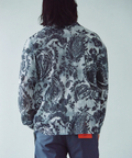 JACKROSE(ジャックローズ) |CIAO/チャオ 総柄長袖レースシャツ(MENS)