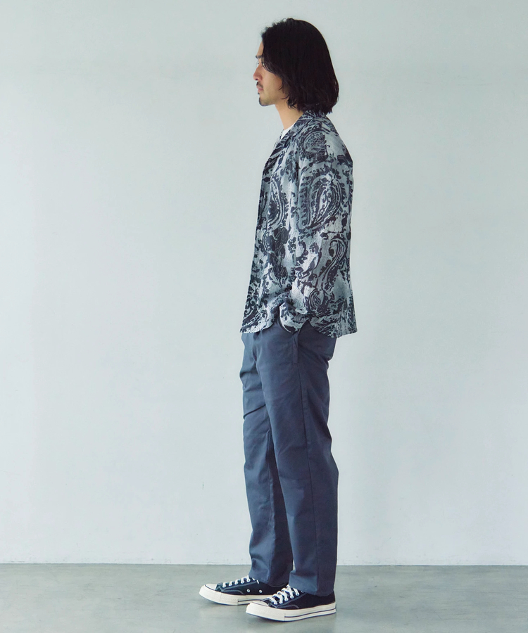 JACKROSE(ジャックローズ) |CIAO/チャオ 総柄長袖レースシャツ(MENS)